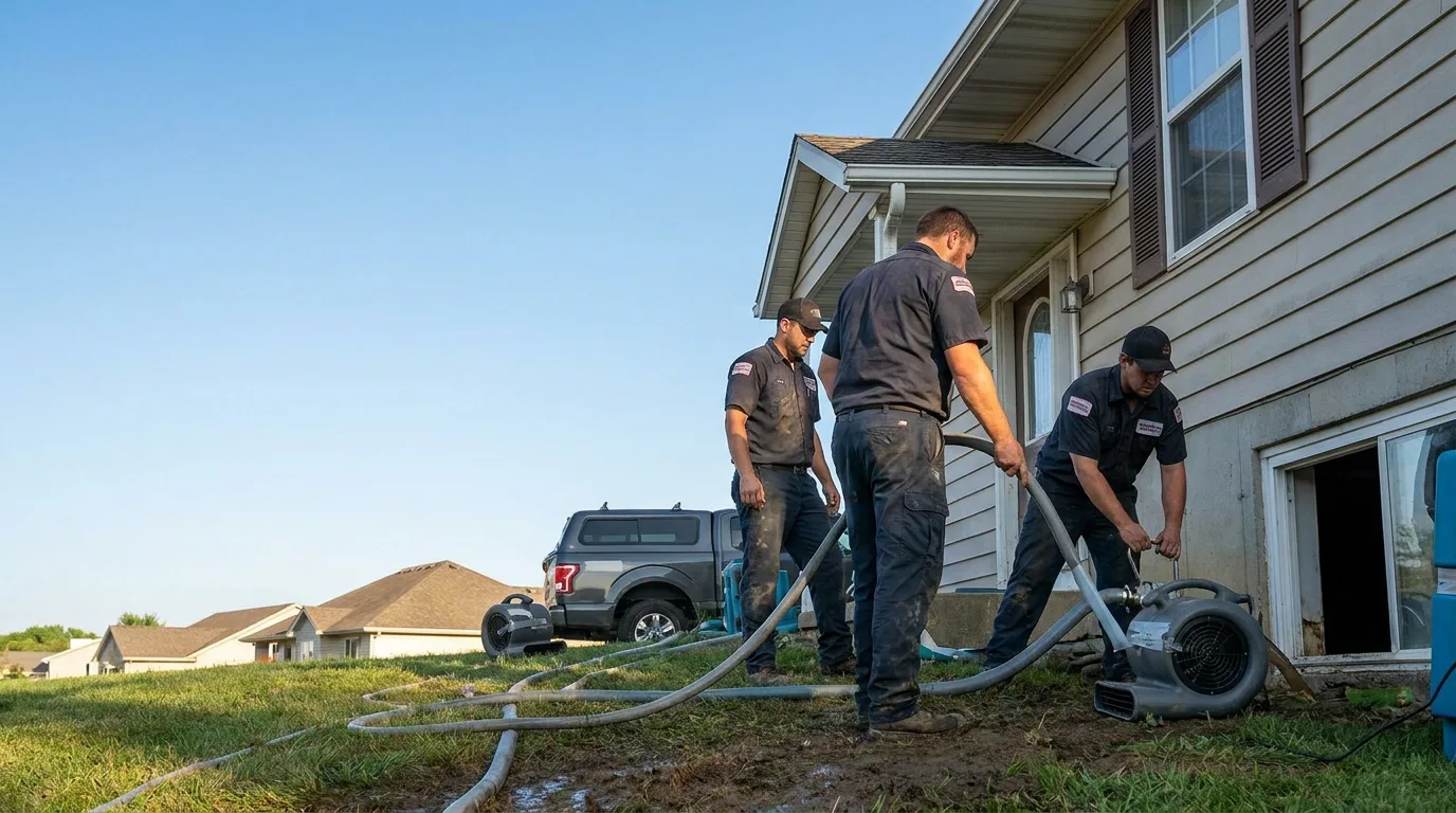 Water Removal in Kemp, TX near me
